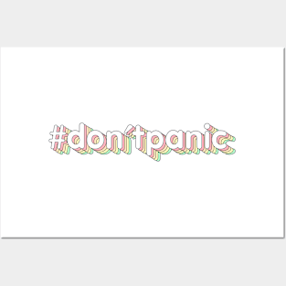 #don'tpanic Posters and Art